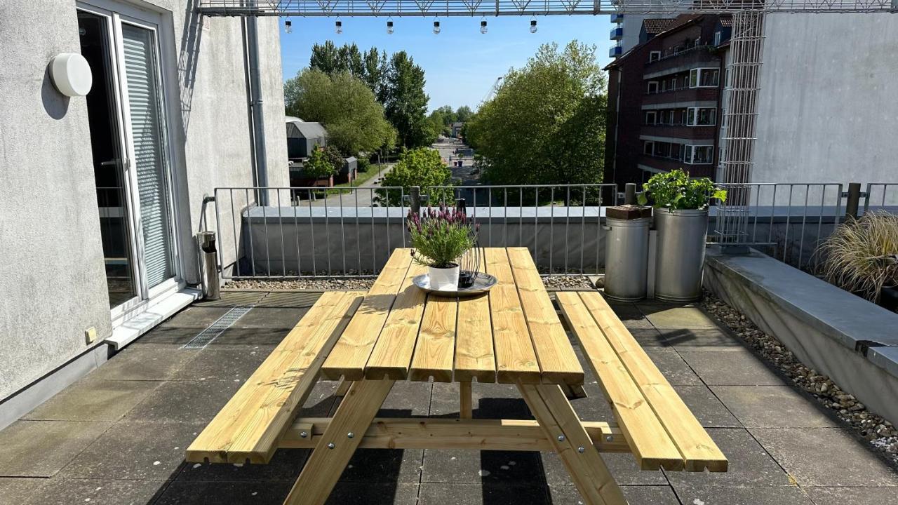 Fischers Ferienwohnung Mit Dachterrasse, Innenstadt Βίλχελμσχαφεν Εξωτερικό φωτογραφία